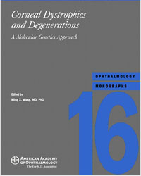 Corneal Dystrophies and Degenerations